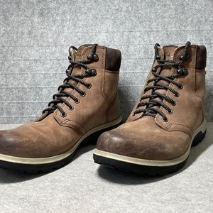 Ecco - mens leather winter boots - 43